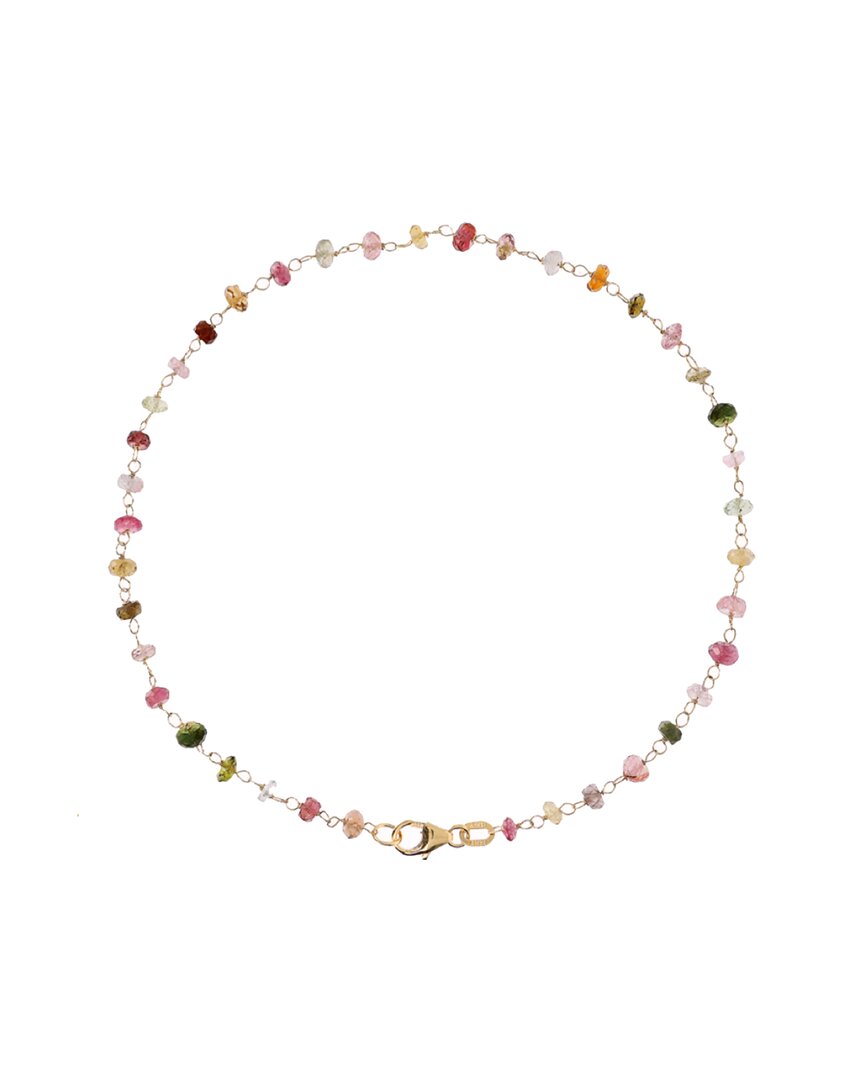 Liv Oliver 18K Plated 7.75 ct. tw. Tourmaline Bracelet