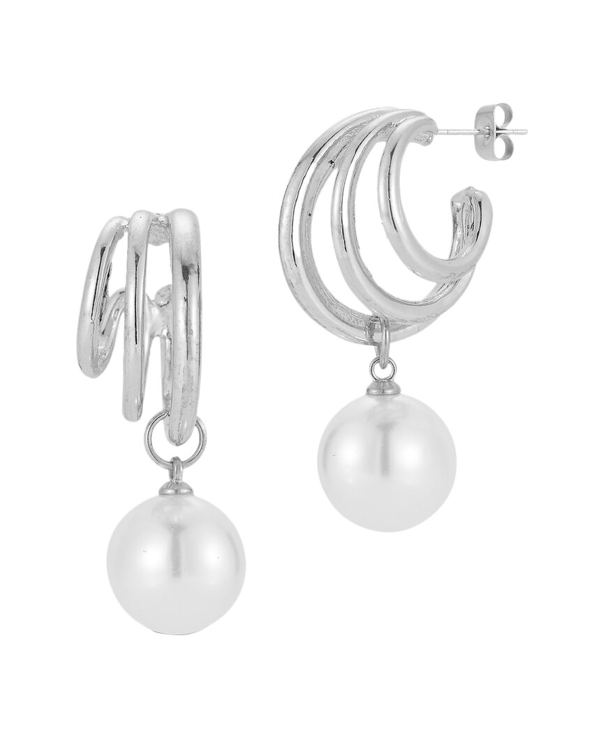 Glaze Jewelry Plated Earrings In Brown