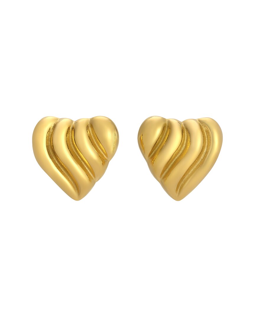 Eye Candy La Luv Stud Earrings In Gold