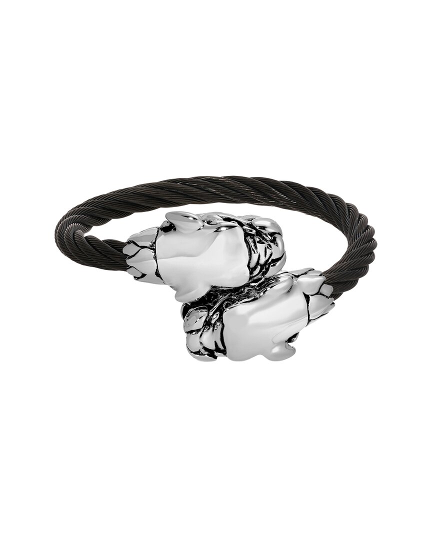 Eye Candy La Anthony Cuff Bracelet In Metallic