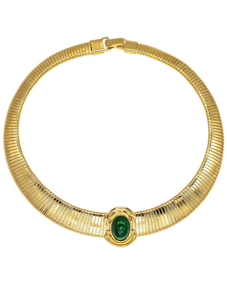 Eye Candy La Taylor Collar Necklace In Gold