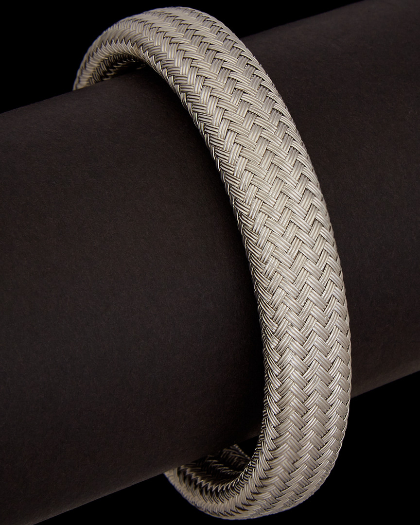 Italian Silver Weave Bracelet