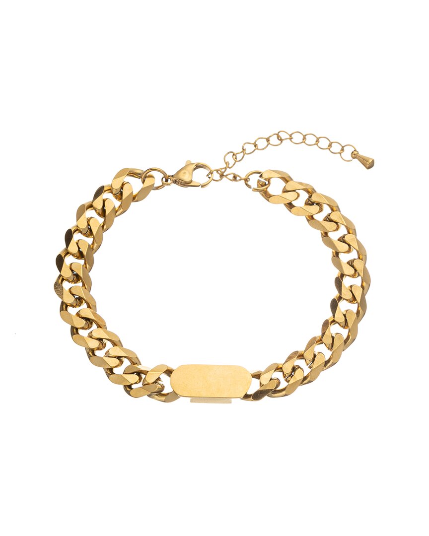 Eye Candy La Titanium Kinsley Bar Bracelet