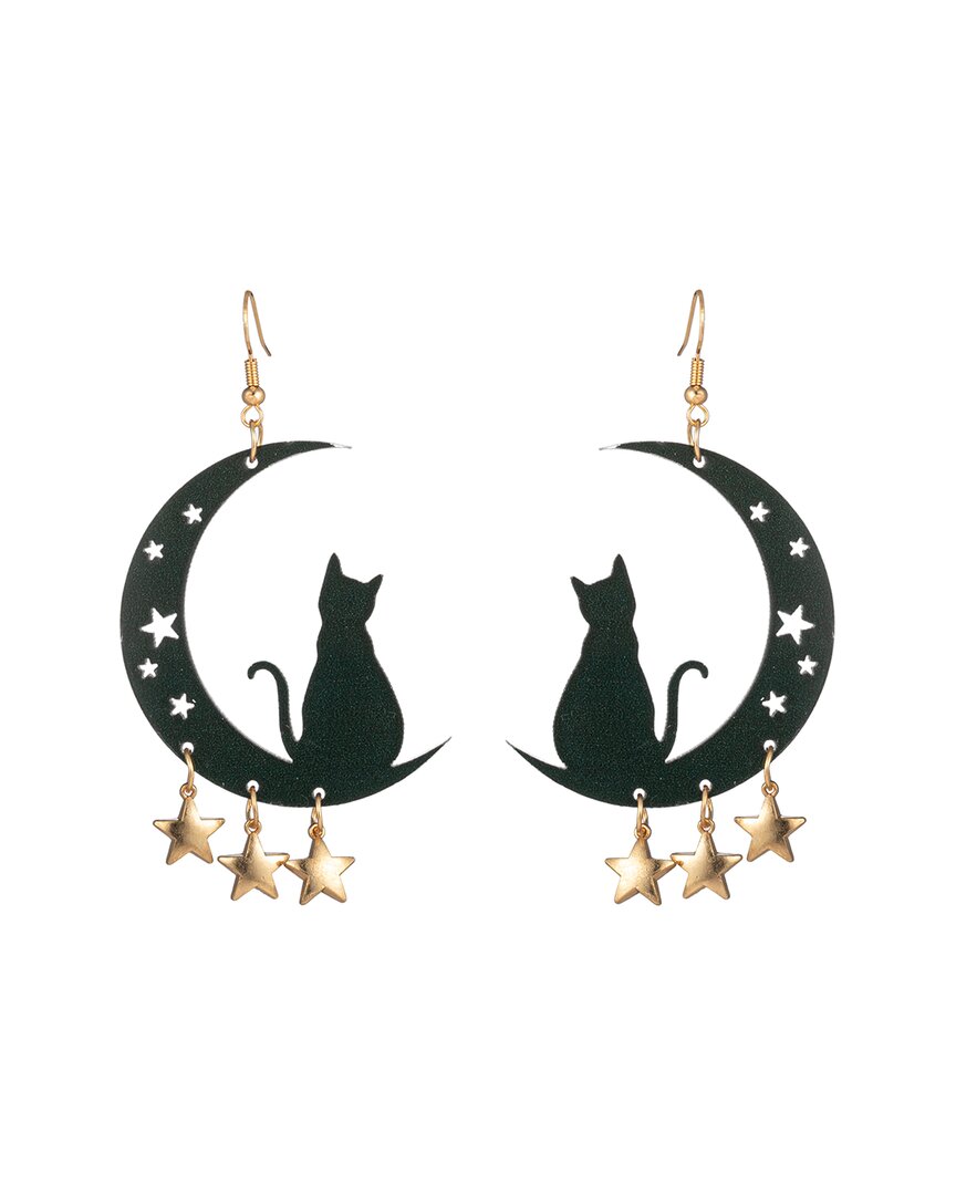 Eye Candy La Black Cat Earrings