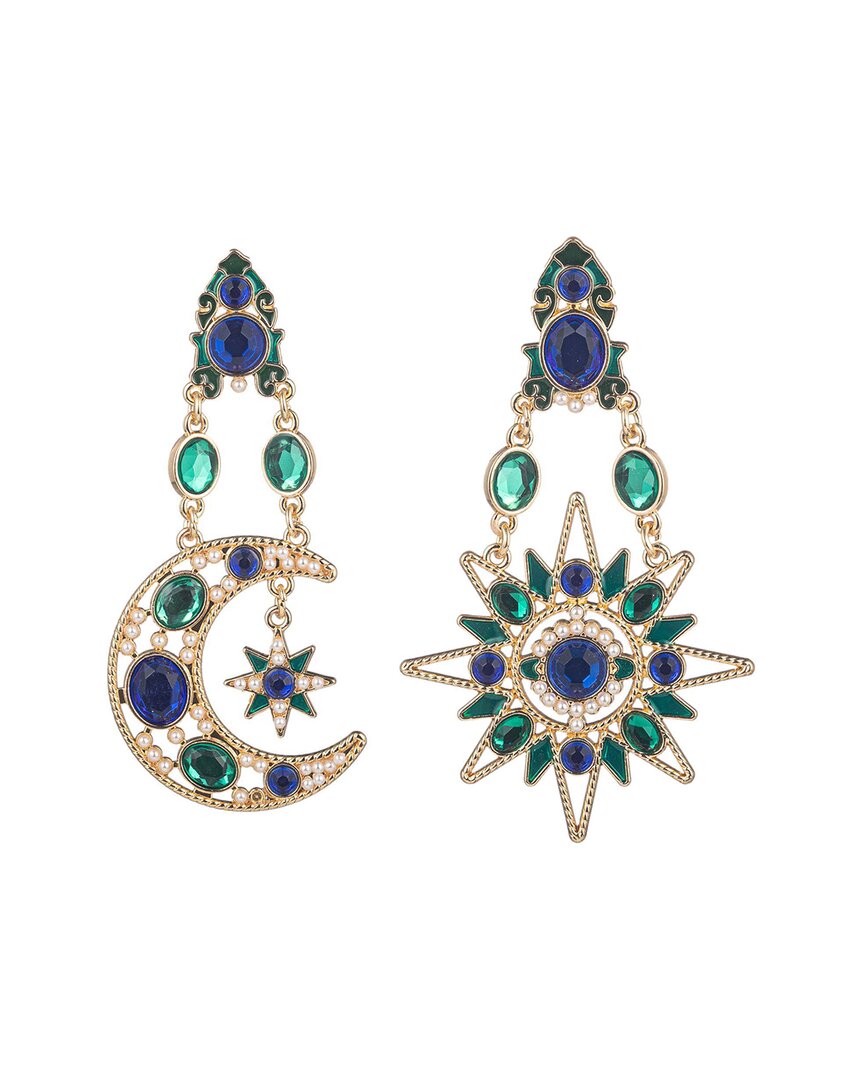Eye Candy La Star & Moon Dangle Earring