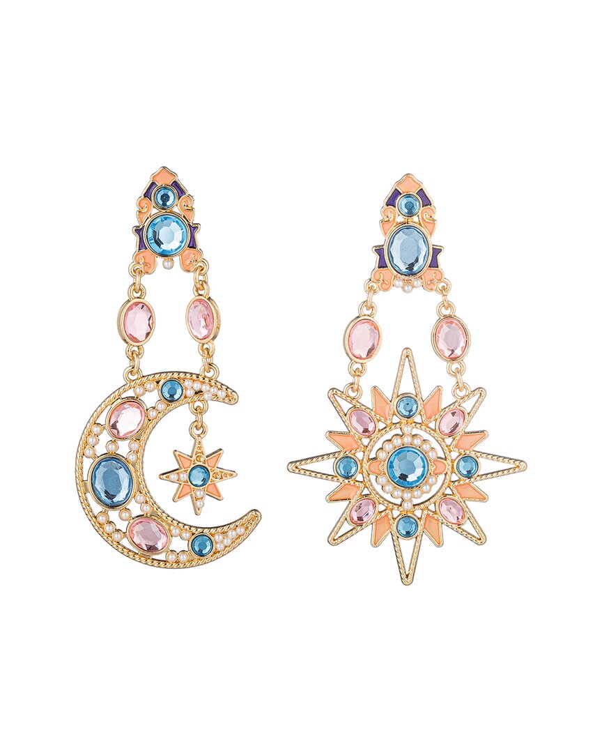 Eye Candy La Star & Moon Dangle Earring