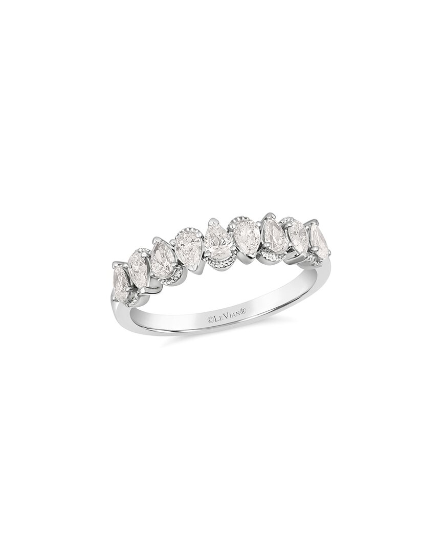 Le Vian 95% Platinum Ring 0.74 Dia In Metallic