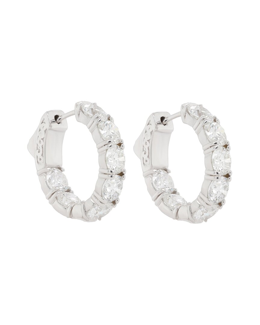 Diana M. Fine Jewelry 18k 7.30 Ct. Tw. Diamond Earrings