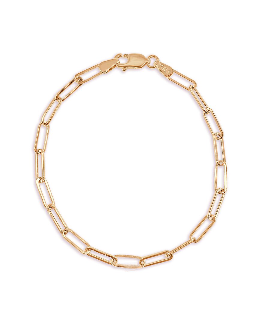 Sabrina Designs 14k Rose Gold Paperclip Link Bracelet