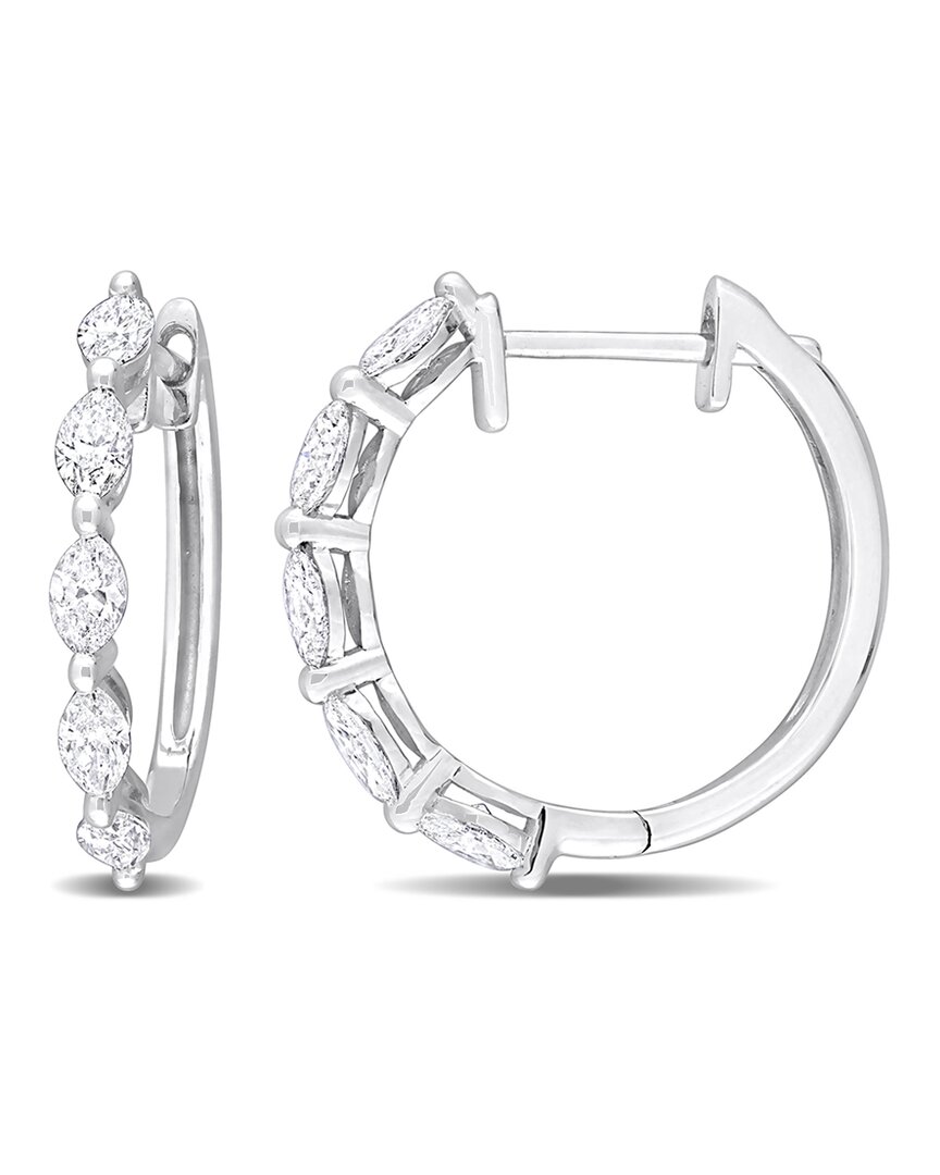 Rina Limor 14k 1.30 Ct. Tw. Diamond Clip-on Hoops