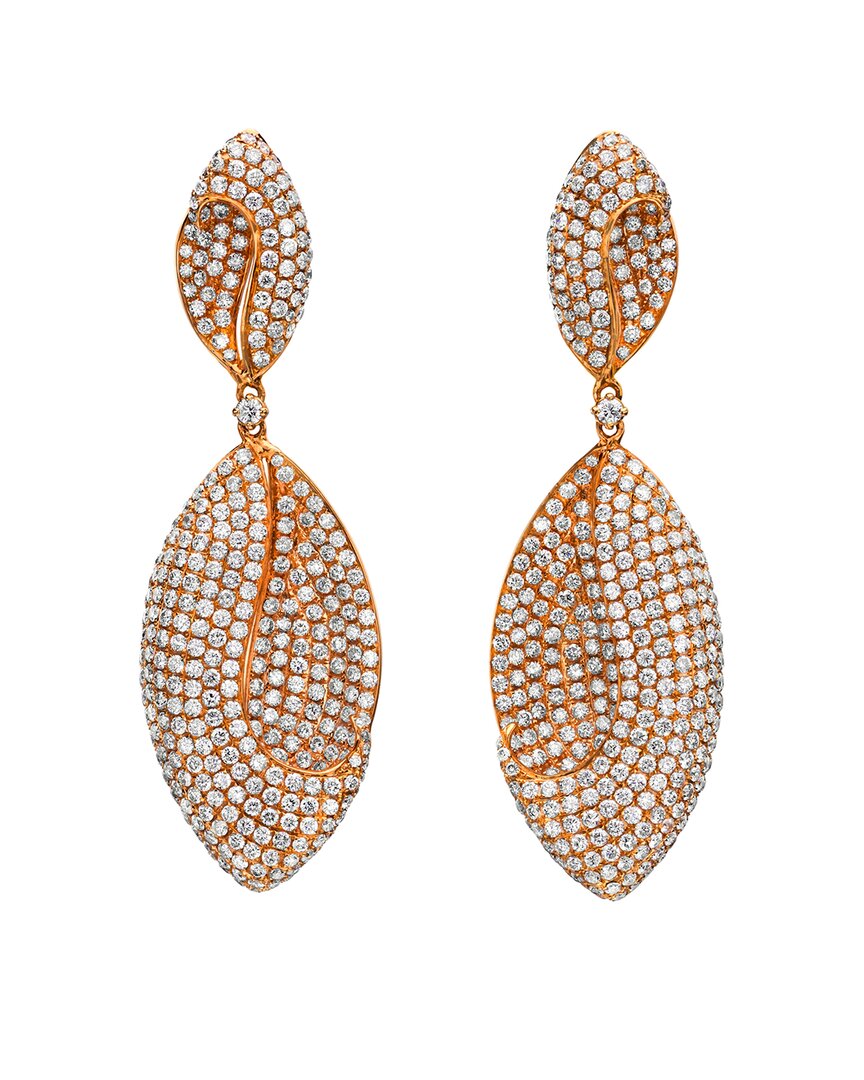 Le Vian 14k Strawberry Gold 3.53 Ct. Tw. Diamond Earrings