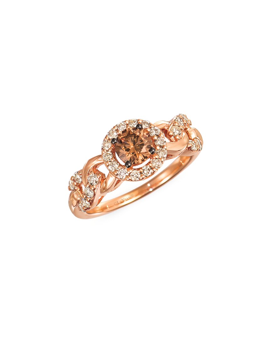 Le Vian 14k Strawberry Gold 0.93 Ct. Tw. Diamond Ring