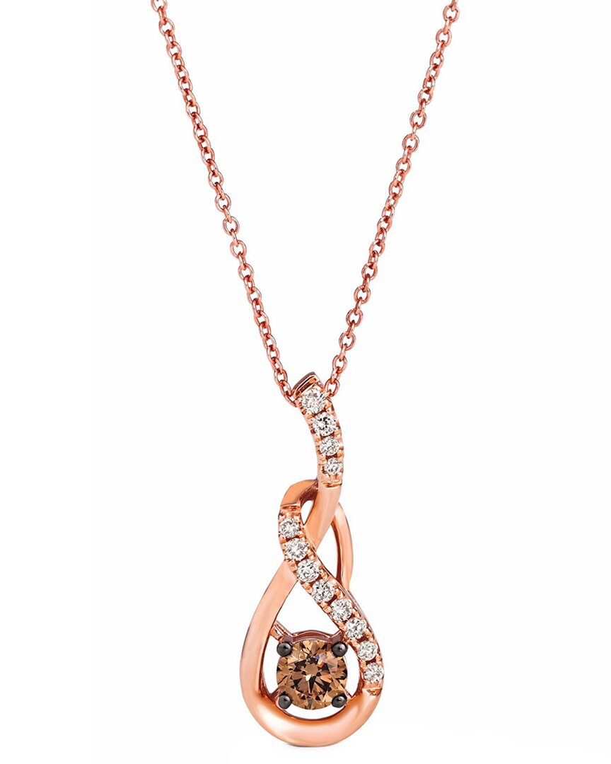 Le Vian 14k Strawberry Gold 0.50 Ct. Tw. Diamond Necklace