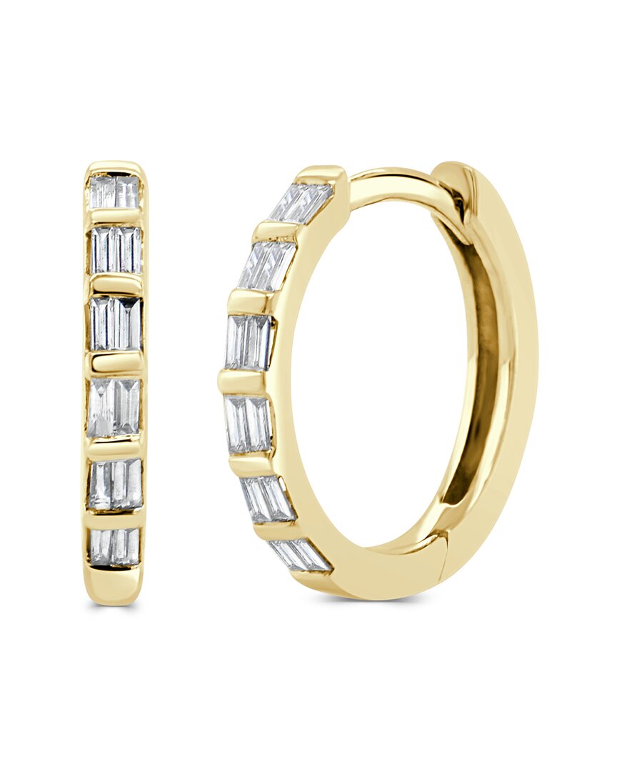 Sabrina Designs 14k 0.21 Ct. Tw. Diamond Huggie Earring In Gold