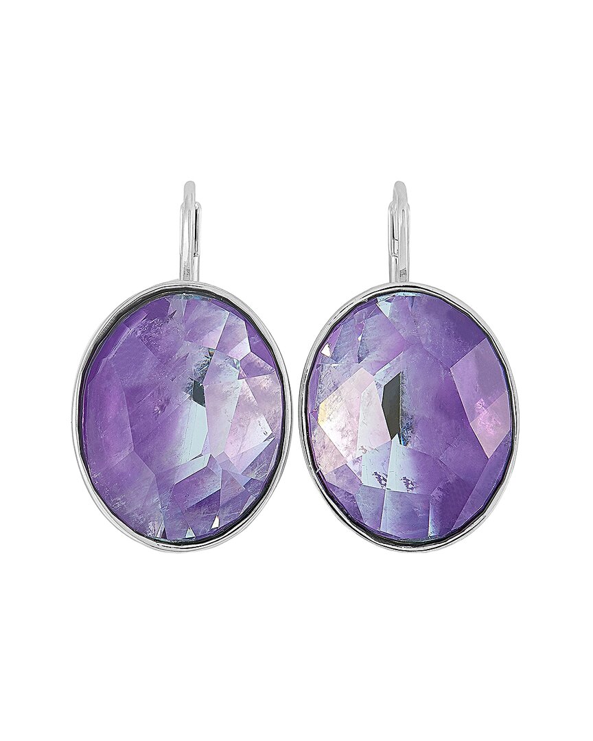 swarovski crystal stainless steel earrings