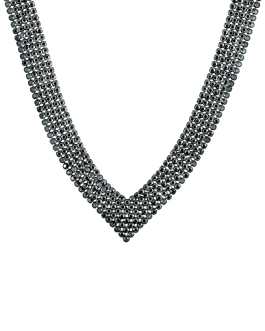 swarovski crystal stainless steel necklace