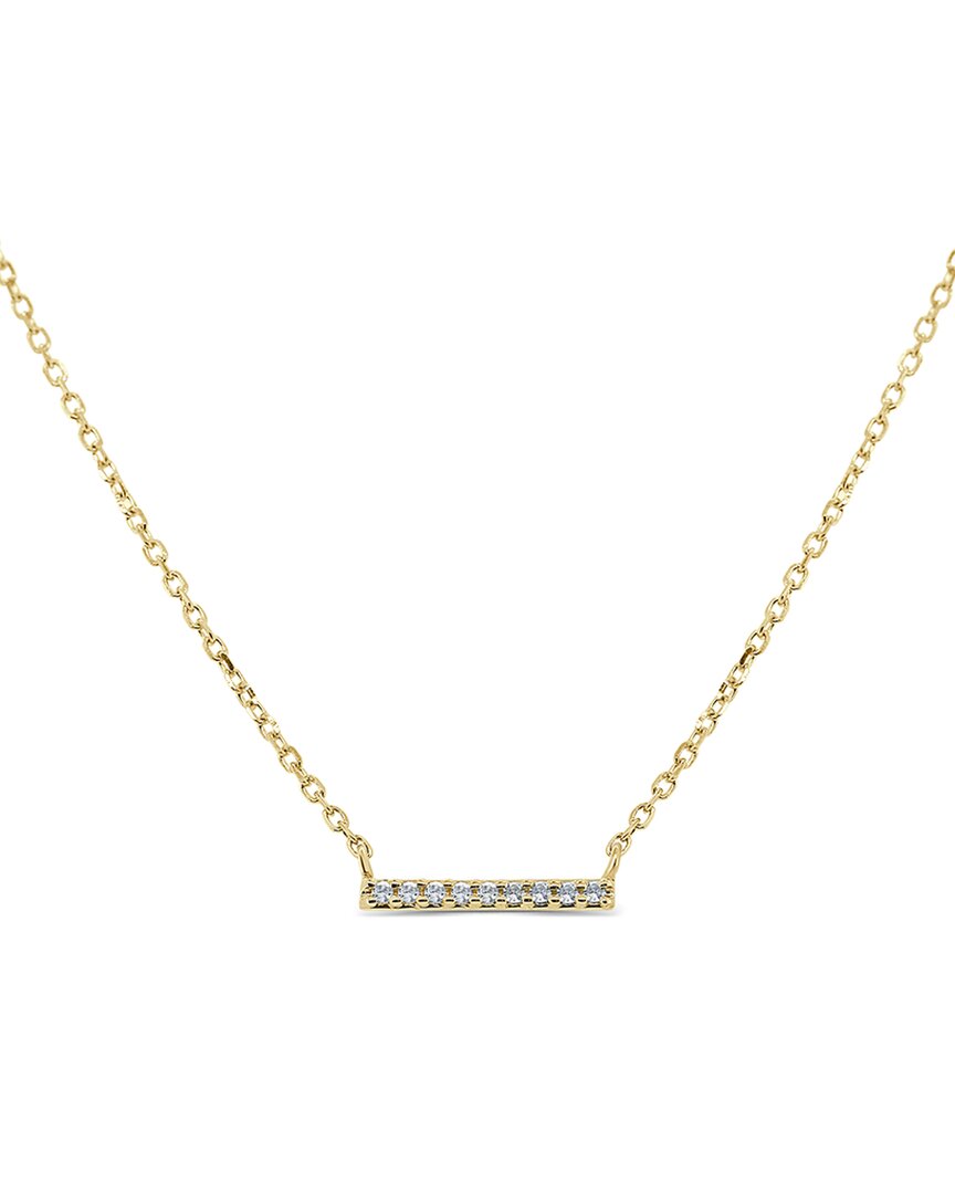 Sabrina Designs 14k Diamond Bar Necklace