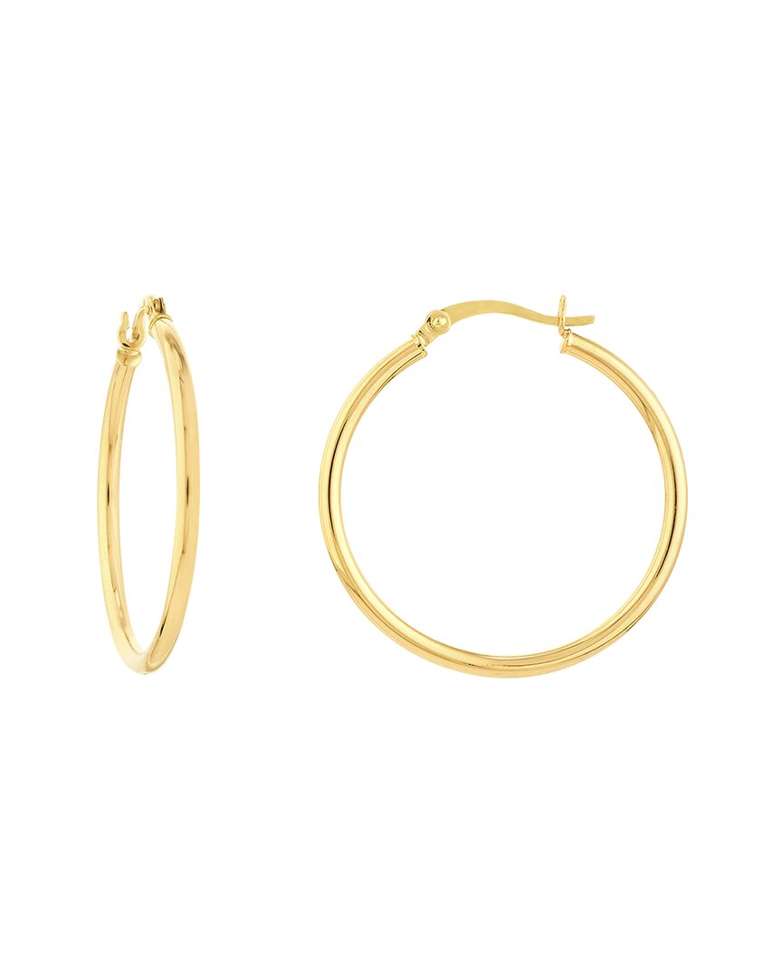 Hawley St 14k Polished Earrings