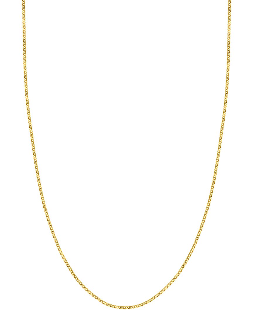 Hawley St 14k Rolo Necklace