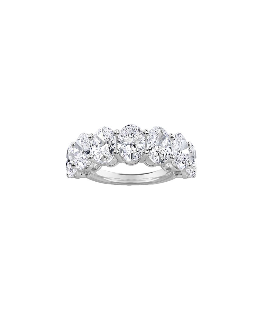 Diana M. Fine Jewelry 14k 2.35 Ct. Tw. Diamond Half-eternity Ring In Metallic
