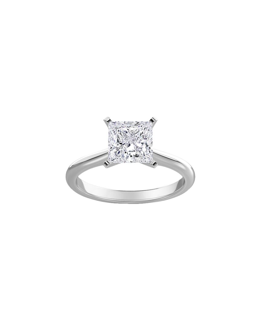 Diana M. Fine Jewelry 14k 1.05 Ct. Tw. Diamond Solitaire Ring In Metallic