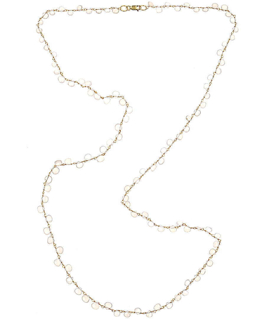 Image of Forever Creations K Over Silver . ct. tw. Lemon Topaz Necklace