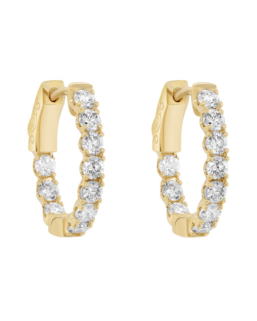 Diana M. Fine Jewelry 14k 1.60 Ct. Tw. Diamond Earrings