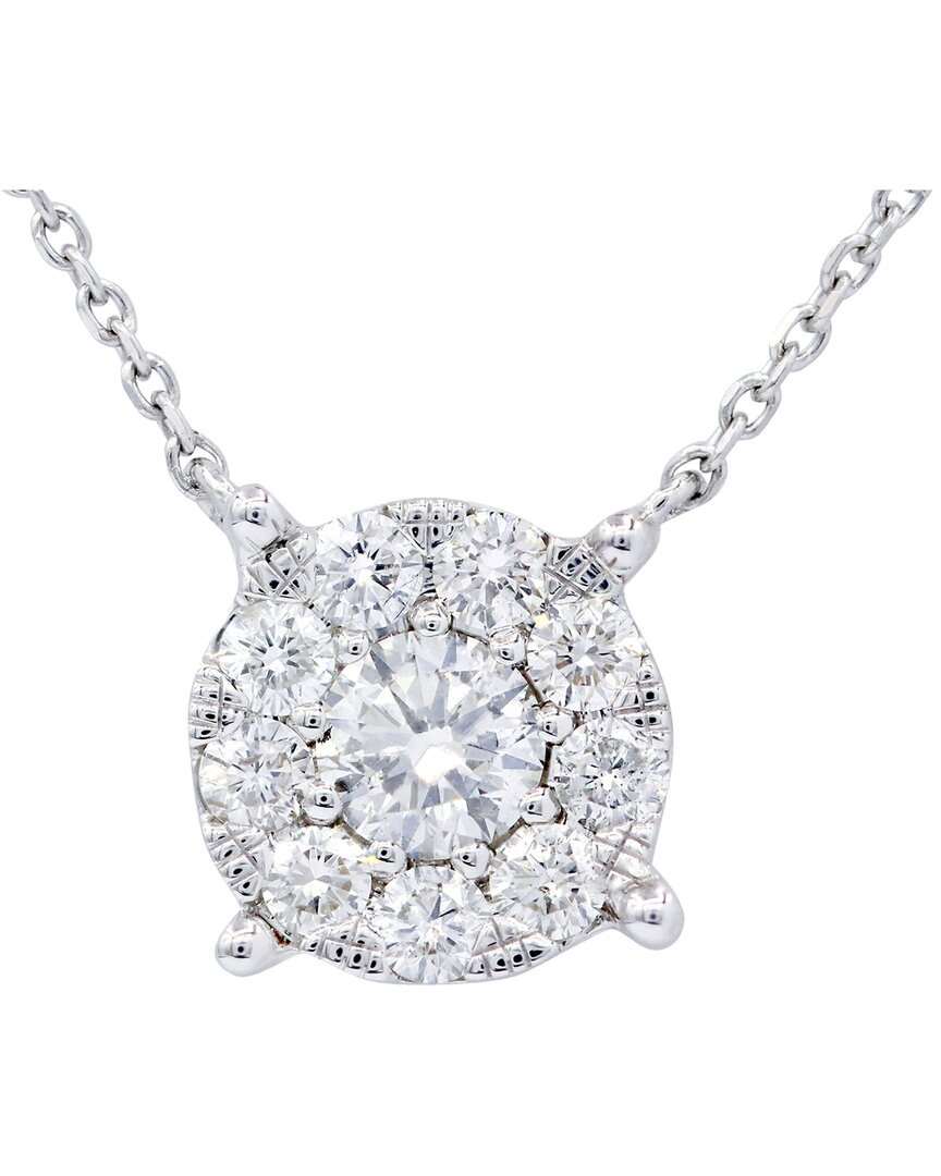 Diana M. Fine Jewelry 14k 1.00 Ct. Tw. Diamond Pendant In White
