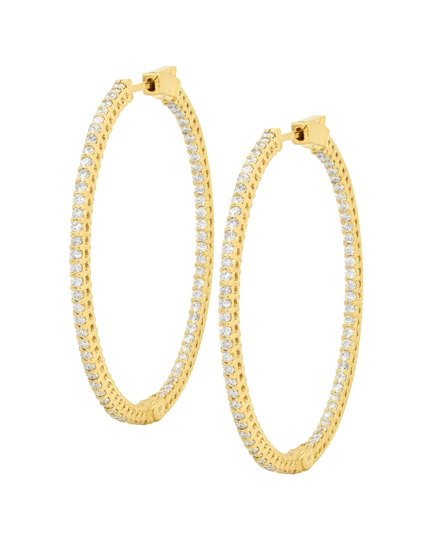 Diana M. Fine Jewelry 18k 2.1 Ct. Tw. Diamond Earrings