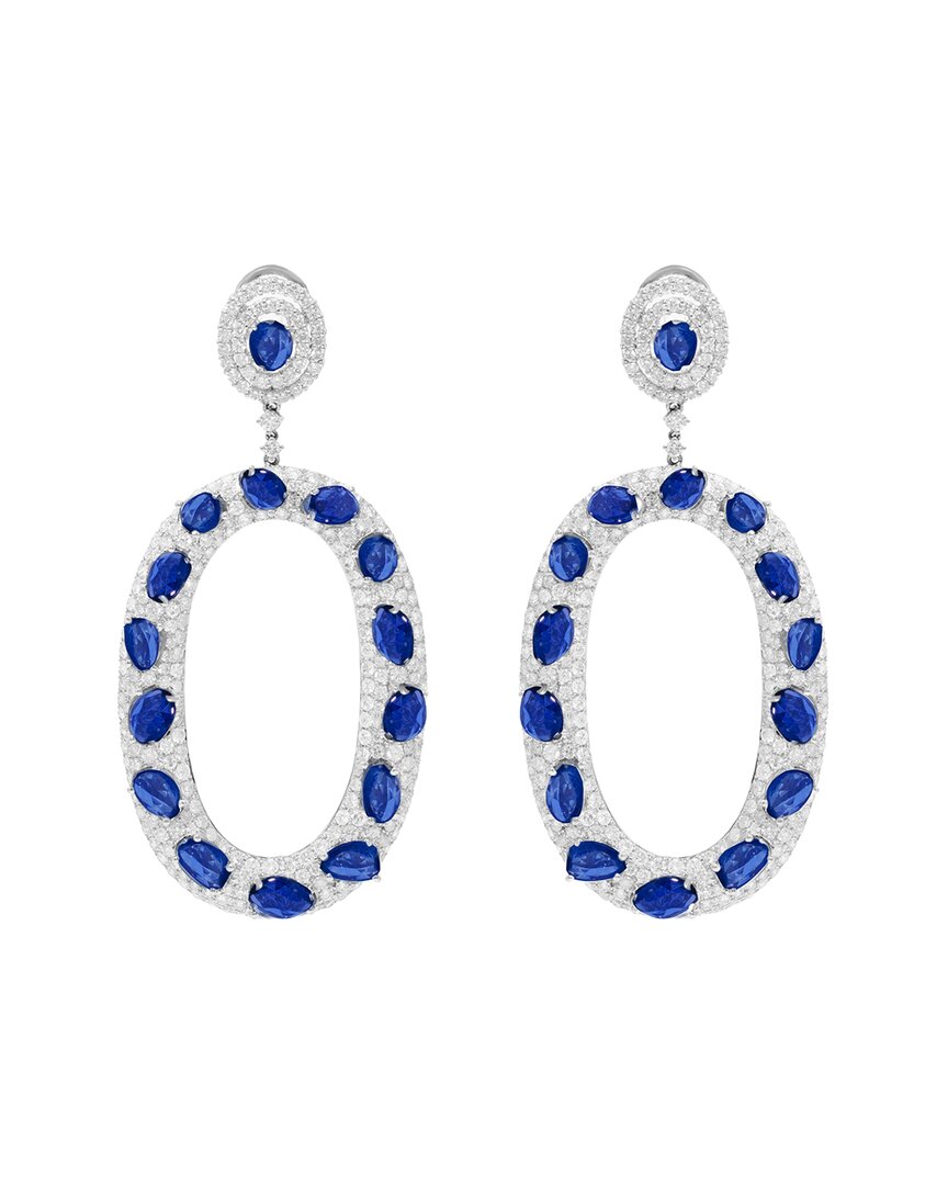 Diana M. Fine Jewelry 18K 11.13 ct. tw. Diamond Earrings