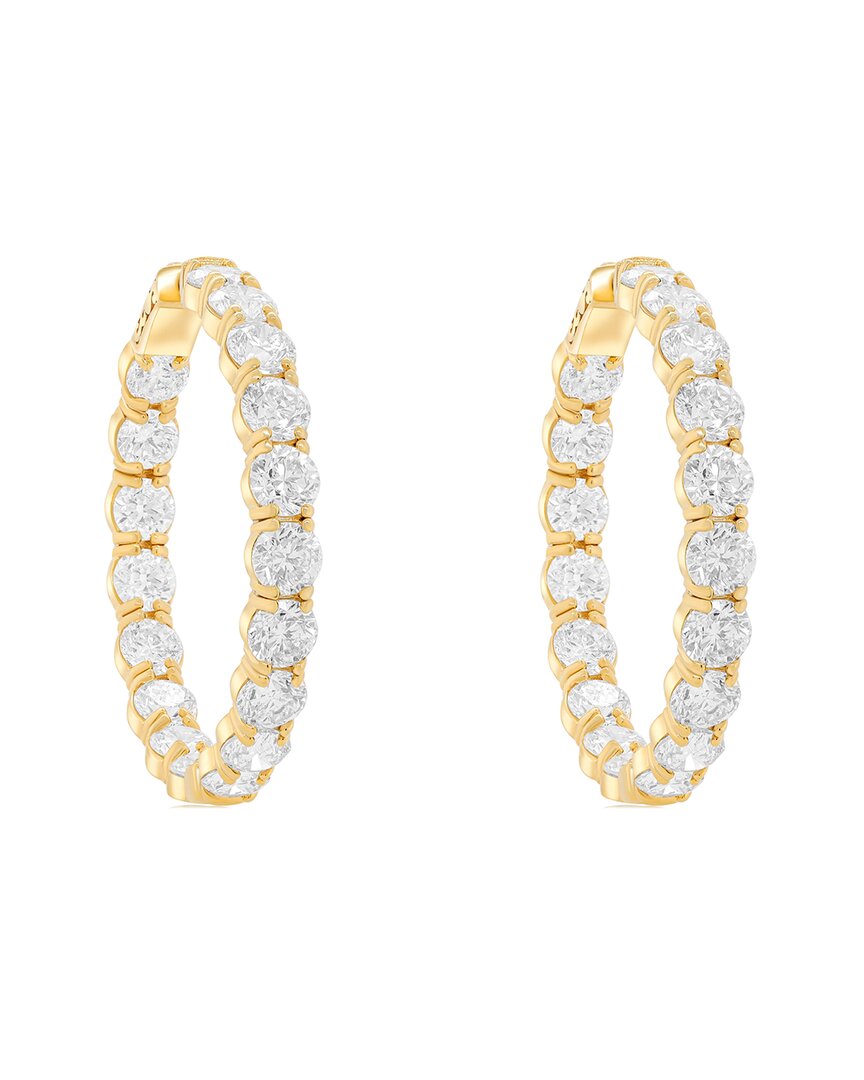 Diana M. Fine Jewelry 18K 19.5 ct. tw. Diamond Earrings