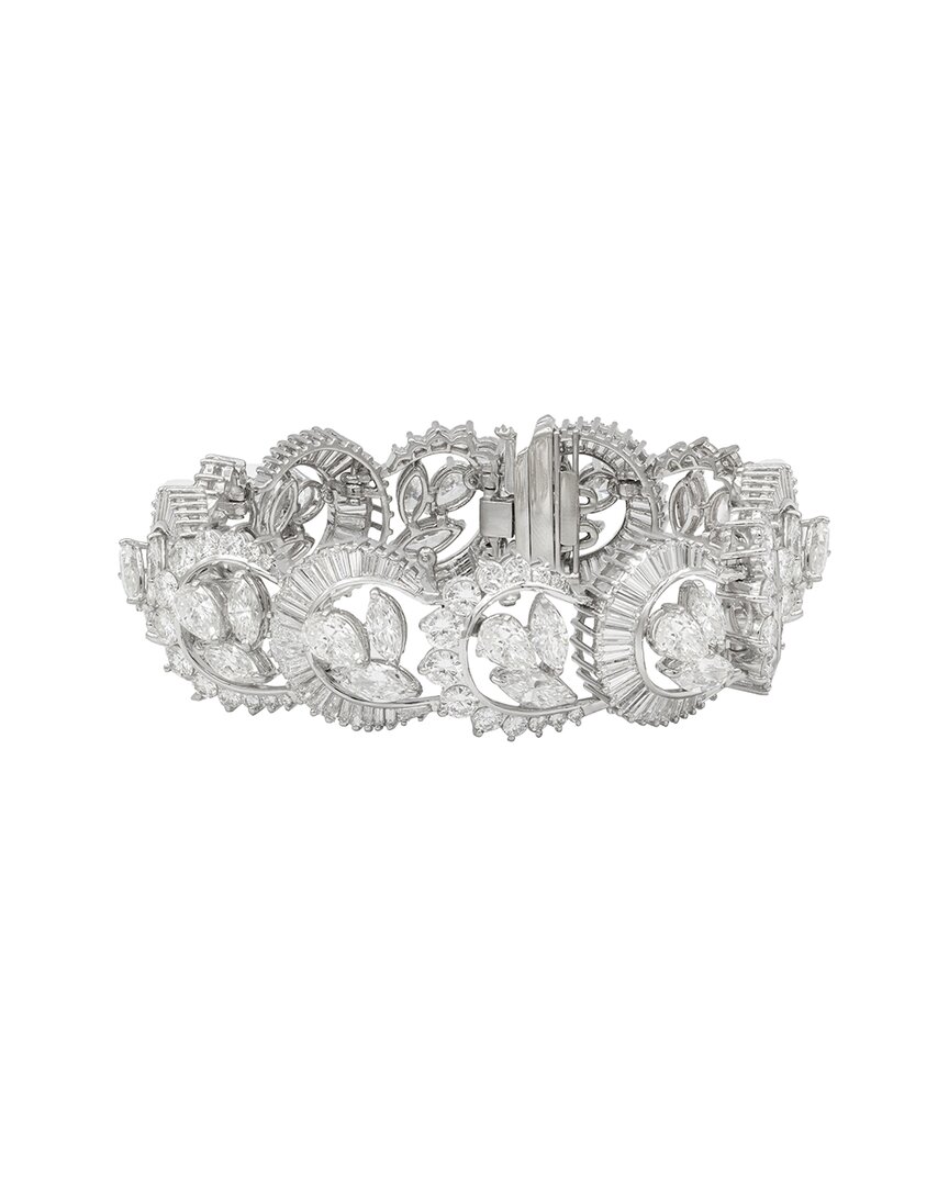 Diana M. Fine Jewelry Platinum 37.00 Ct. Tw. Diamond Bracelet