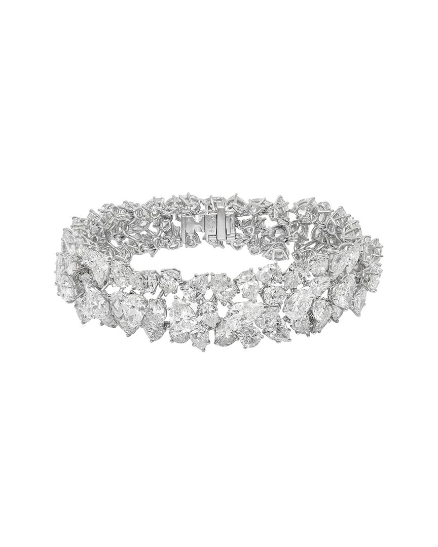 Diana M. Fine Jewelry Platinum 45.00 Ct. Tw. Diamond Bracelet