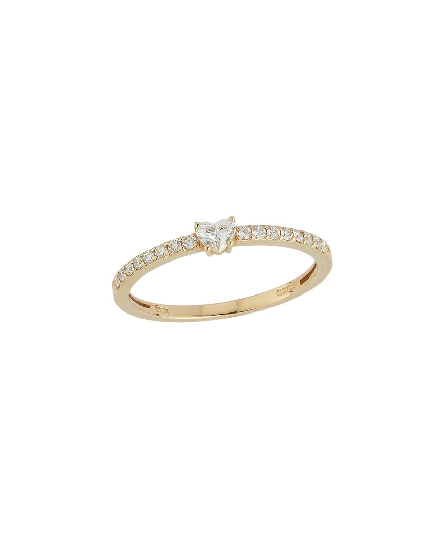 Nephora 14k 0.35 Ct. Tw. Diamond Half-eternity Ring
