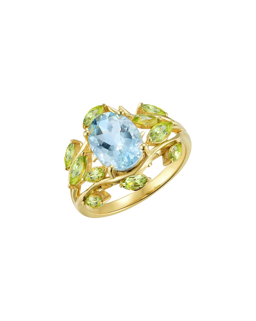 Kai Fine Jewelry 14k 2.60 Ct. Tw. Gemstone Cocktail Ring In Gold