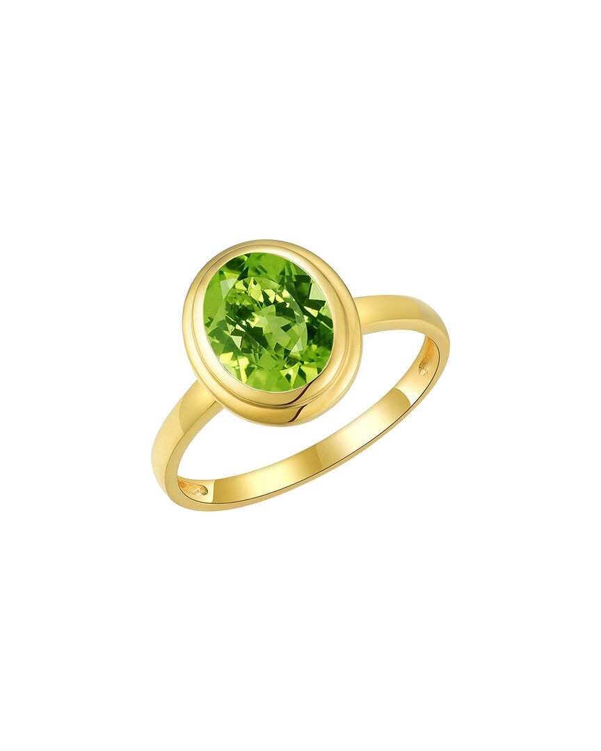 Kai Fine Jewelry 14k 2.00 Ct. Tw. Peridot Cocktail Ring In Gold