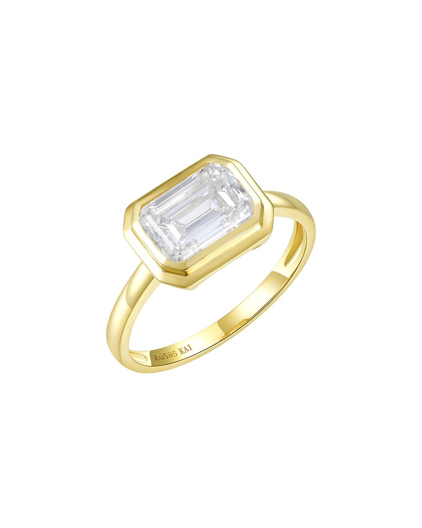 Kai Fine Jewelry 14k 2.00 Ct. Tw. Lab-grown Diamond Ring In Gold