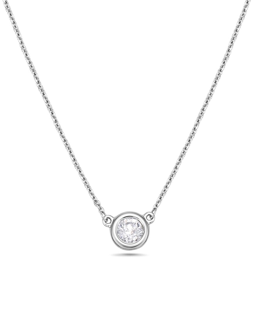 Forever Creations Signature Forever Creations 14k 0.50 Ct. Tw. Diamond Solitaire Necklace