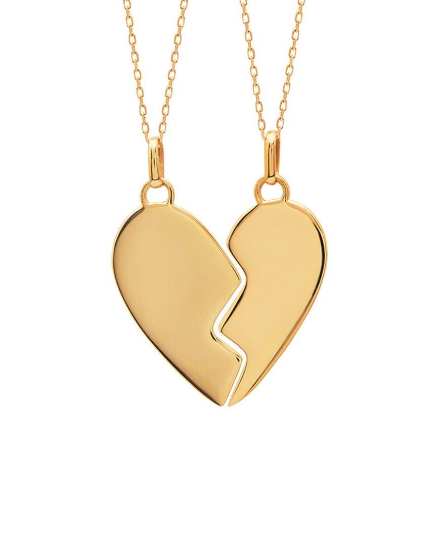 Gabi Rielle Gold Over Silver Necklace Set
