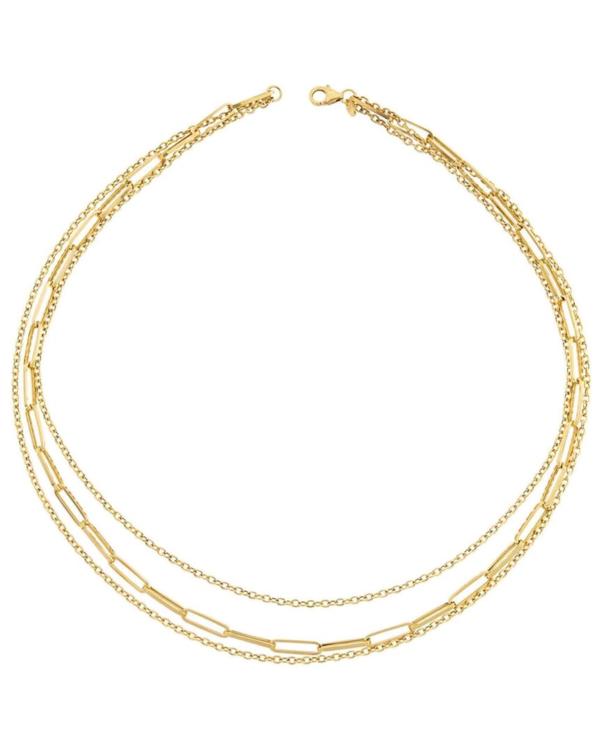 Liv Oliver 18k Plated Necklace