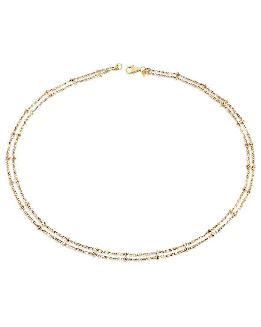 Liv Oliver 18k Plated Necklace