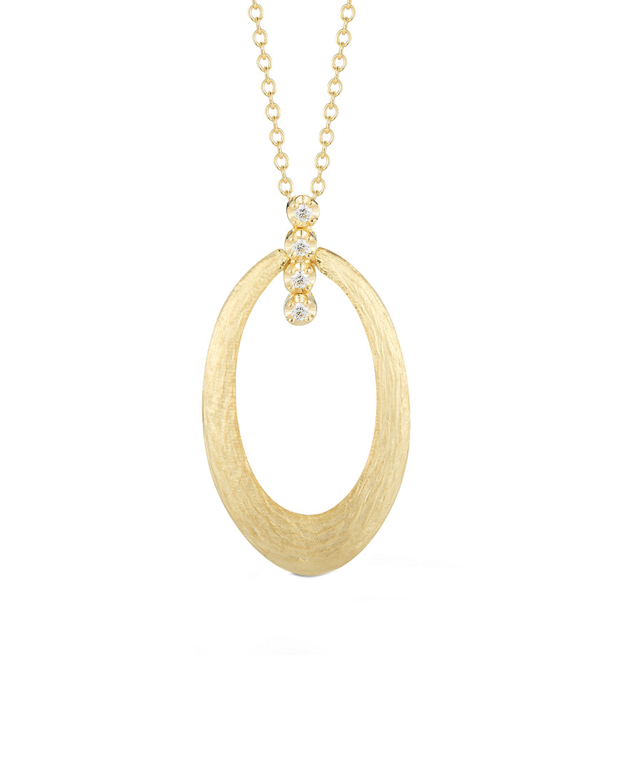 I. Reiss 14k Diamond Pendant Necklace