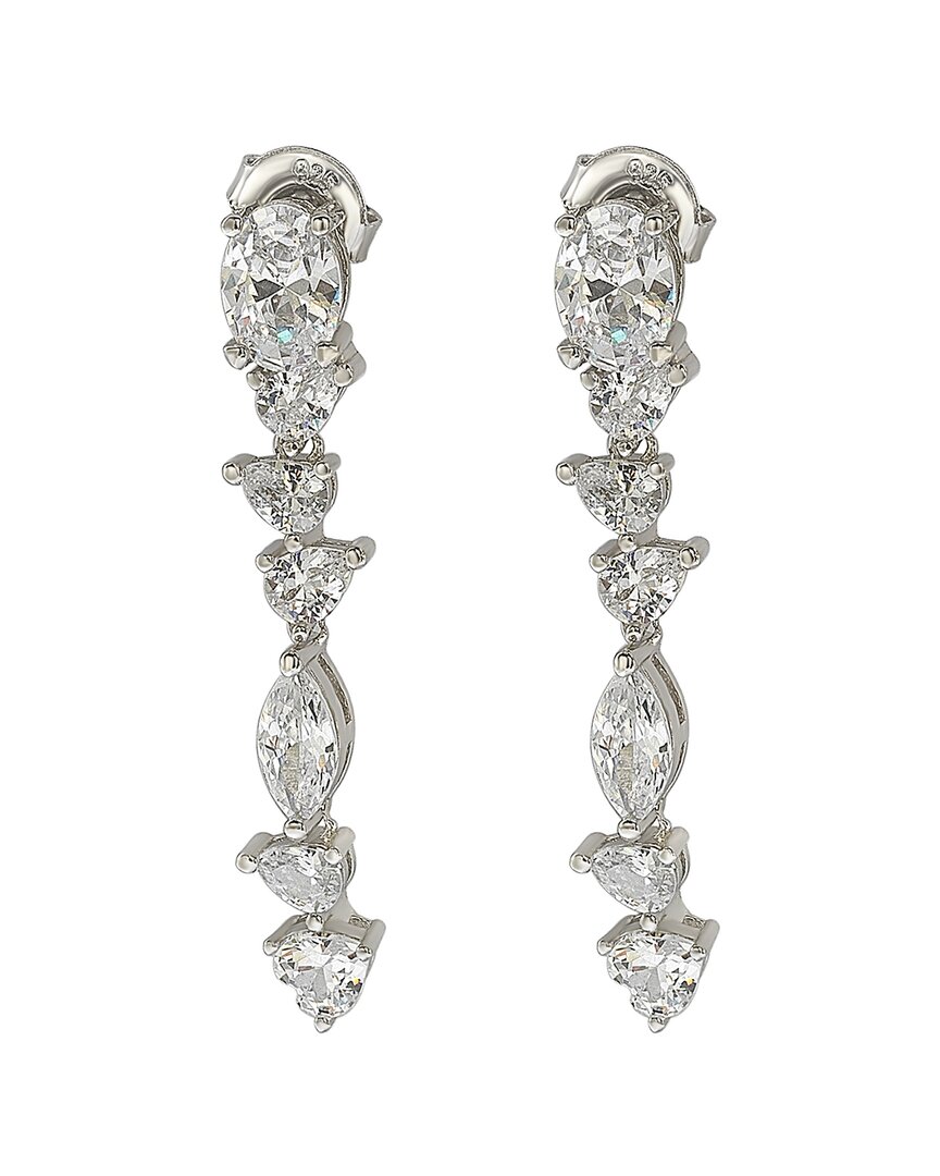 Suzy Levian Cz Jewelry Suzy Levian Silver Cz Dangle Earrings