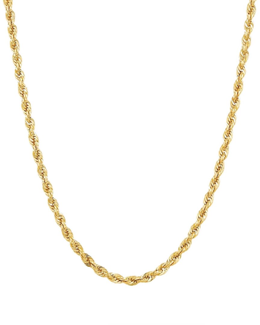 Liv Oliver 18k Twist Link Necklace In Gold