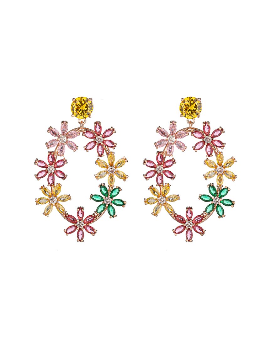 Eye Candy La Cz Ines Dangle Earrings