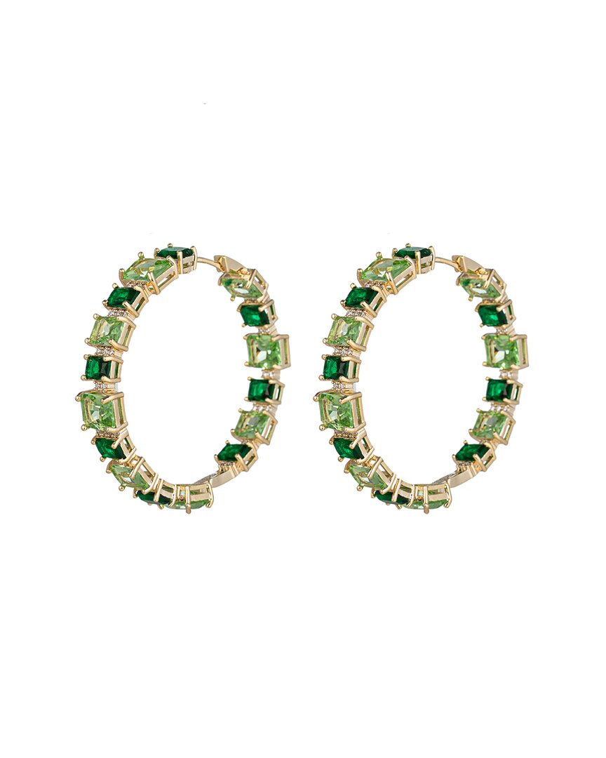 Eye Candy La Cz Manon Loop Earrings