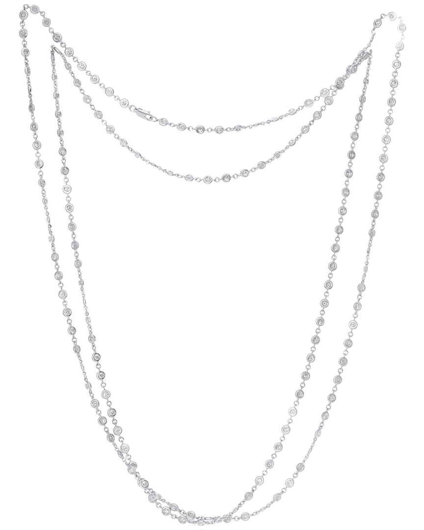 DIANA M. DIANA M. FINE JEWELRY 18K 14.00 CT. TW. DIAMOND NECKLACE