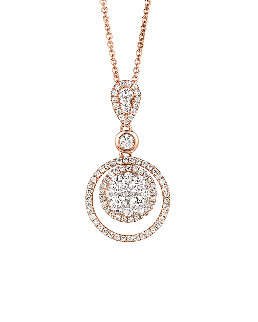 Le Vian 14k Rose Gold 0.88 Ct. Tw. Diamond Necklace