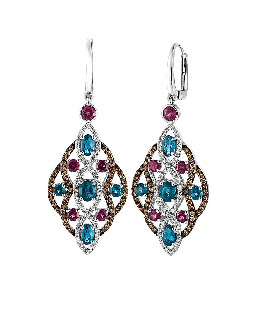 Le Vian 14k 5.11 Ct. Tw. Diamond & Gemstone Earrings