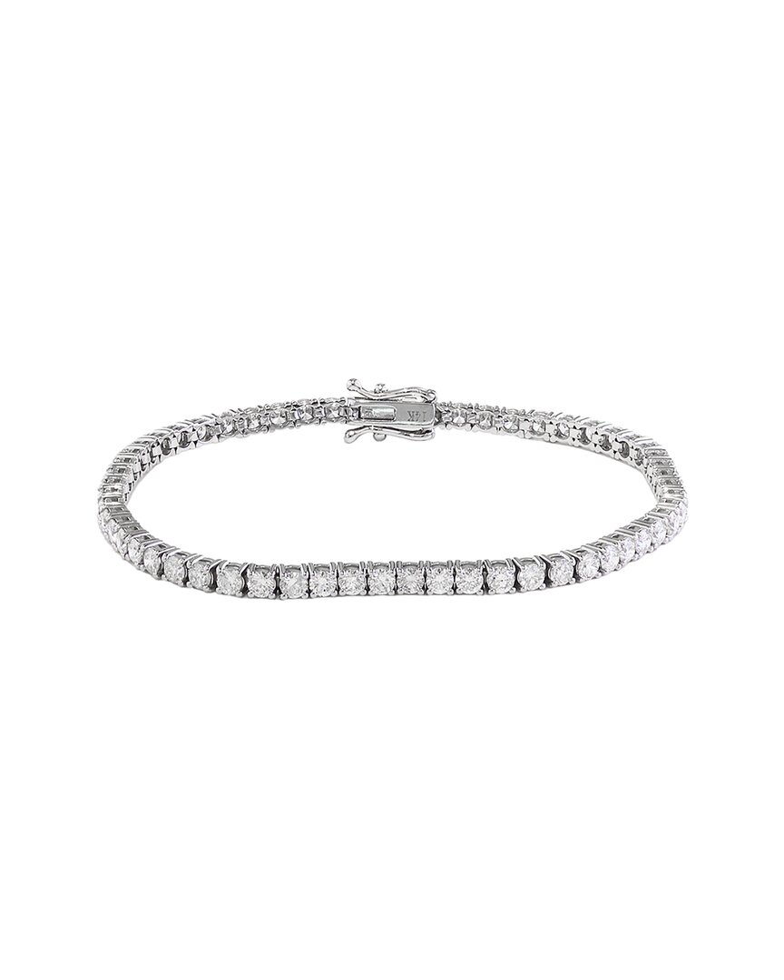 Effy Fine Jewelry 14k 4.89 Ct. Tw. Diamond Bracelet In Metallic